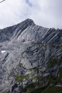Die Alpspitze vom Osterfelder Kopf aus gesehen